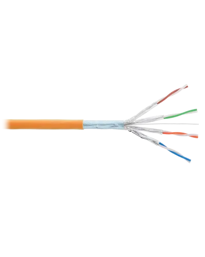 F/FTP 4pair, Cat6a, Solid, In, нг(А)-HF (NMC 4355C-OR). Кабель «витая пара» (LAN) для структурированных систем связи. NIKOMAX в Ангарске