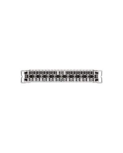 NMC-PL10-CC-10 (10 шт). Плинт неразмыкаемый, (0...9), крепление под кронштейн. NIKOMAX в Ангарске
