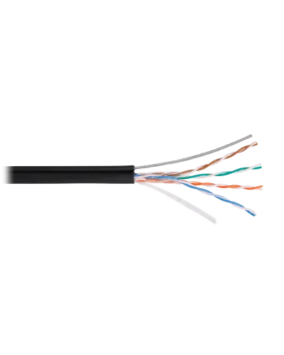 U/UTP 4pair, Cat5e, Solid, Out, SW, PVC (NMC 4805B-BK). Кабель «витая пара» (LAN) для структурированных систем связи. NIKOMAX в Ангарске