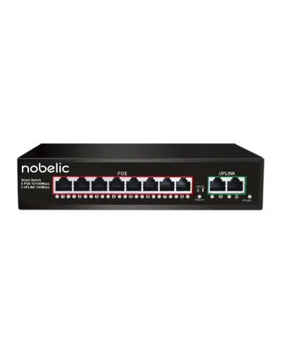 NBLS-1008P. Коммутатор неуправляемый 8-портовый. Nobelic в Ангарске
