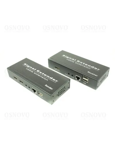 TLN-HiKM2+RLN-HiKM2. Удлинитель HDMI, ИК-сигнала, 2*USB. OSNOVO в Ангарске