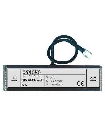 SP-IP/100(ver2). Устройство грозозащиты цепей Ethernet. OSNOVO в Ангарске