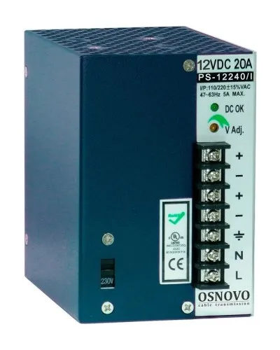 PS-12240/I. Блок питания промышленный. OSNOVO в Ангарске