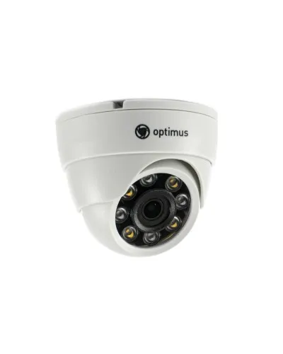 IP-E025.0(2.8)PL_DP03. Видеокамера IP купольная. Optimus в Ангарске