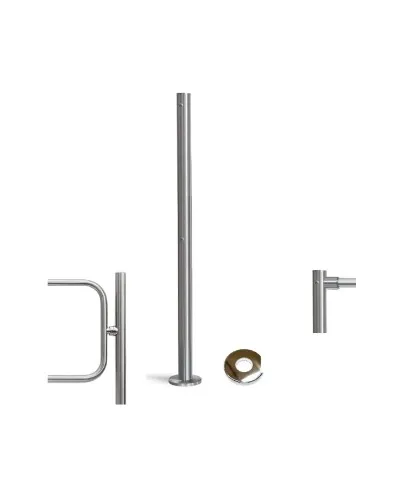 PERCo-BH02 2-05/EL с крышкой. Стойка с эл/магн.устр. блокировки. PERCo в Ангарске