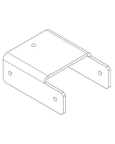PERCo-MB-16.4. Накладка прямая нижняя. PERCo в Ангарске