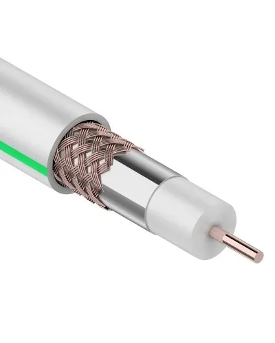 SAT 703 B, CCS/Al/Al, 75%, 75 Ом, 100 м, белый. PROconnect (01-2431-2). Кабель коаксиальный радиочастотный. PROCONNECT в Ангарске