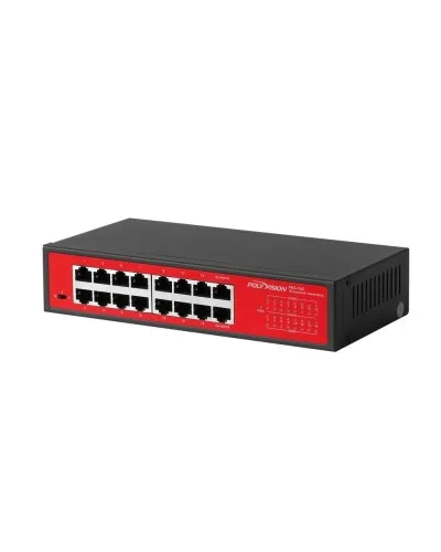 PND-16G. Коммутатор неуправляемый 16-портовый. Polyvision в Ангарске