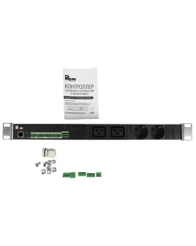 R-MC1-32-2S-2C19-440-K. Блок силовых розеток с контроллером. REM в Ангарске