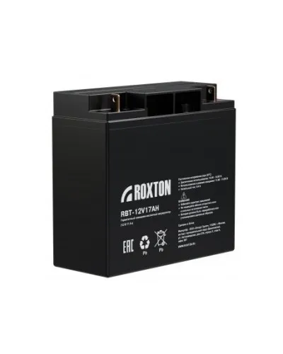 RBT-12V17AH. Аккумулятор герметичный свинцово-кислотный. ROXTON в Ангарске
