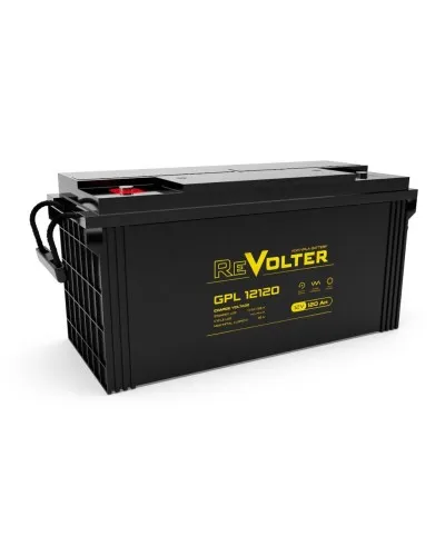 Revolter GPL 12120. Аккумулятор автомобильный герметичный свинцово-кислотный. Revolter в Ангарске