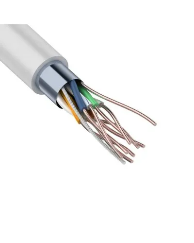 F/UTP, CAT 5e, ZH нг(А)-HF, 4PR, 24AWG, INDOOR, SOLID 305 м (01-0169). Кабель «витая пара» (LAN) для структурированных систем связи. Rexant в Ангарске