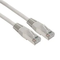 Шнур коммутационный, патч-корд F/UTP RJ45-RJ45, CAT 6, ZH нг(А)-HF, серый, 2м REXANT (18-8105-1). Патч-корд FTP. Rexant