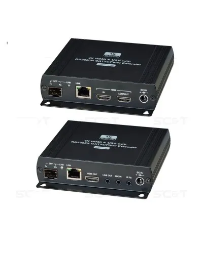 HKM01-4K. Удлинитель KVM. SC&T в Ангарске