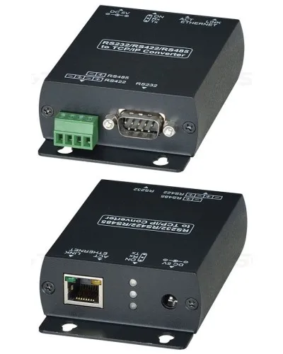 RS007. Преобразователь интерфейса RS485/RS422/RS232 в Ethernet. SC&T в Ангарске