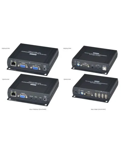 VKM04. Удлинитель VGA, клавиатуры, мыши. SC&T в Ангарске