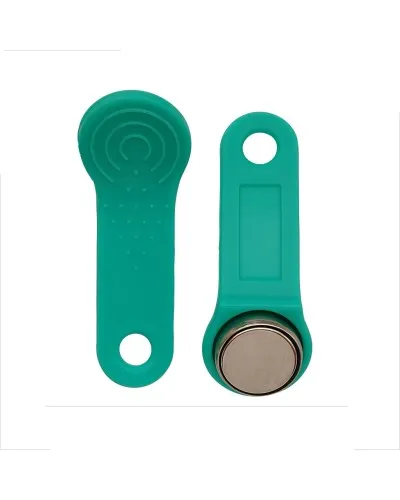 RW 1990 SLINEX (зеленый). Ключ электронный Touch Memory с держателем. SLINEX в Ангарске