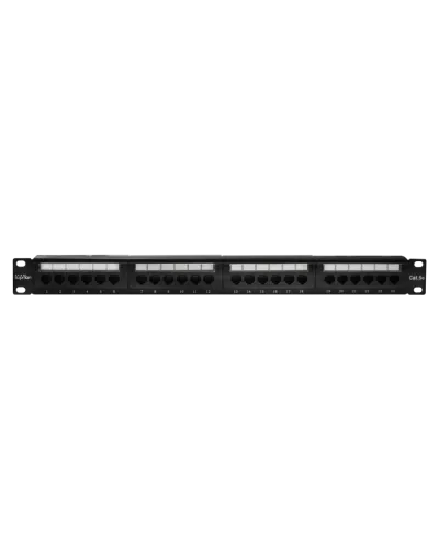 Патч-панель 19", 24хRJ-45, UTP, Cat.5e, 1U (10-0403): Патч-панель 19'' в Ангарске
