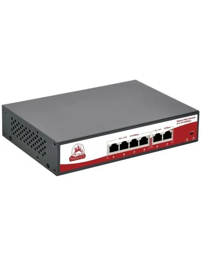 SR-PS0420FBL. Коммутатор с питанием по PoE. SarmatT в Ангарске
