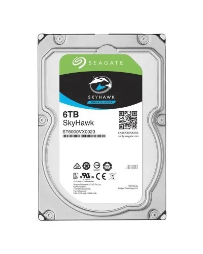 HDD 6000 GB (6 TB) SATA-III Skyhawk (ST6000VX001). Жесткий диск (HDD) для видеонаблюдения. Seagate в Ангарске