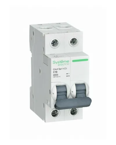 City9 Set 2P 10А 4.5kA С (C9F34210). Автоматический выключатель. Systeme Electric в Ангарске