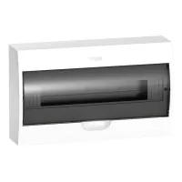 City9 Box 18 модулей навесной с прозрачной дверцей (EZ9E118S2SRU). Щиток модульный. Systeme Electric