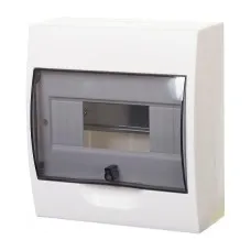 City9 Box 8 модулей навесной с прозрачной дверцей (EZ9E108S2SRU). Щиток модульный. Systeme Electric