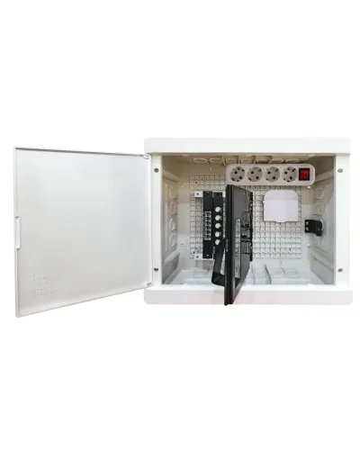 БМ-ВП-01, 420х320х150, ТВх4, ТФх5, 2 сетевых модуля, колодка питания (SQ0915-0201). Бокс мультимедийный. TDM ЕLECTRIC в Ангарске