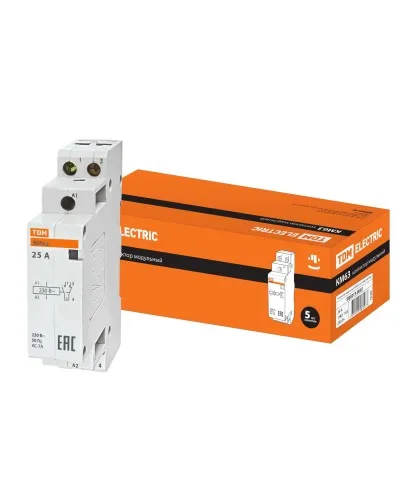 КМ 63/2-25 1НО;1НЗ (SQ0213-0007). Контактор модульный. TDM ЕLECTRIC в Ангарске