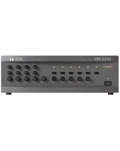 VM-2240 ER (TOA). Усилитель трансляционный зональный, 240 Вт. TOA в Ангарске