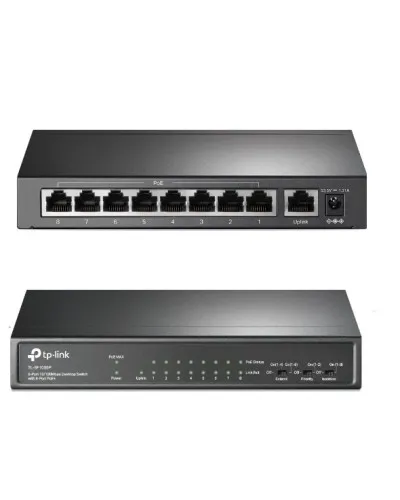TL-SF1009P. Коммутатор 8-портовый. TP-Link в Ангарске