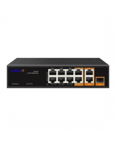 TR-NS13111S-120-8PoE. Коммутатор с PoE. Trassir в Ангарске