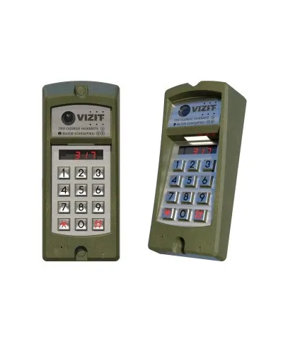 БВД-317RCBW. Блок вызова домофона. VIZIT в Ангарске