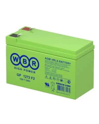 WBR GP1272 F2 (12V28W). Аккумулятор герметичный свинцово-кислотный. WBR в Ангарске