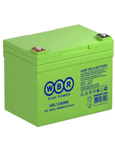 WBR HRL12400W. Аккумулятор герметичный свинцово-кислотный. WBR в Ангарске