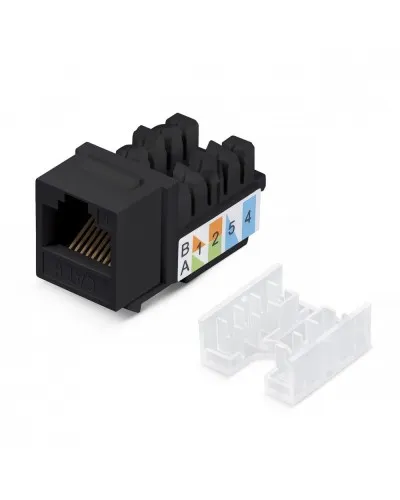 WR-KJ-RJ45-C5E-90-SW-BK. Вставка Keystone Jack RJ-45. WRLine в Ангарске