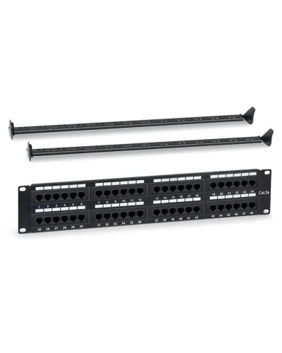 WR-PL-48-C5E-D. Патч-панель 19. WRLine в Ангарске