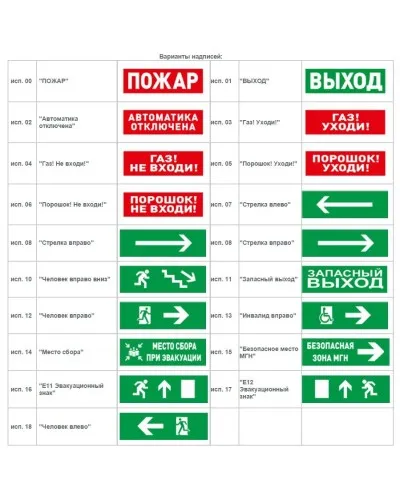 С2000-ОСТ исп.06 Порошок! Не входи!. Оповещатель световой адресный. Болид в Ангарске