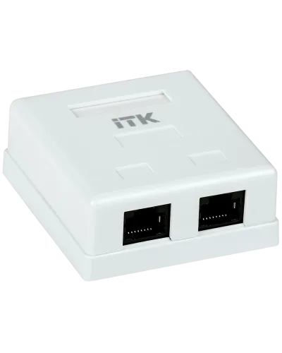 CS2-1C5EF-22-G. Настенная розетка RJ45. GENERICA в Ангарске