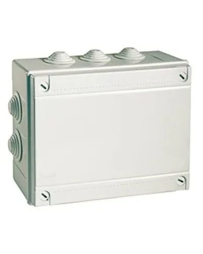 Коробка ответвительная с кабельными вводами IP55, 120х80х50 (53900). Коробка ответвительная. ДКС в Ангарске