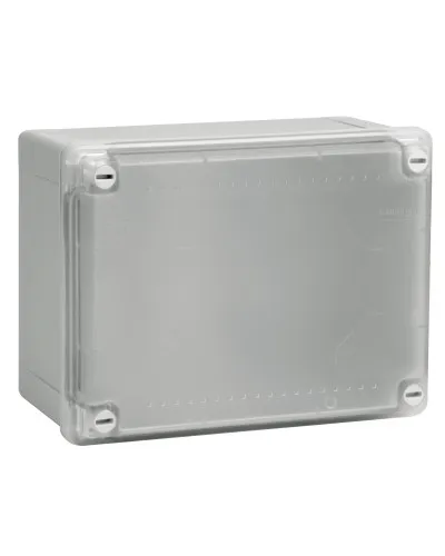 Коробка ответвительная с гладкими стенками IP56, 120х80х50 (53920). Коробка ответвительная с гладкими стенками и матовой крышкой. ДКС в Ангарске