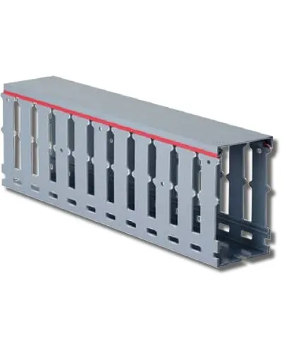 Короб перфорированный, серый RL12 40x100 (00161RL): Короб перфорированный в Ангарске