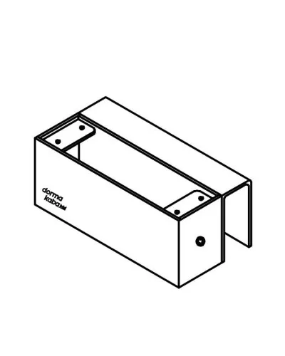 DBA-101 Glass Comfort. Комплект монтажный для цельностеклянной створки, для совместной работы с замком DB100.. dormakaba в Ангарске