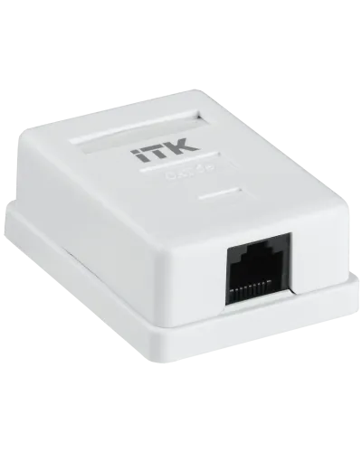 CS2-1C5EF-12-G. Настенная розетка RJ45. GENERICA в Ангарске