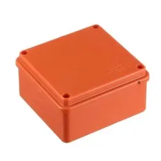 Коробка JBS100 100х100х55, 4P (1,5…10мм²) (42347HF). Коробка монтажная, огнестойкая, без галогена. Экопласт