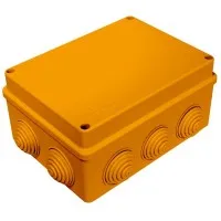 Коробка JBS150 150х110х70, 10 вых., 6P (1,5…6мм²) (43139HF): Коробка монтажная, огнестойкая, без галогена