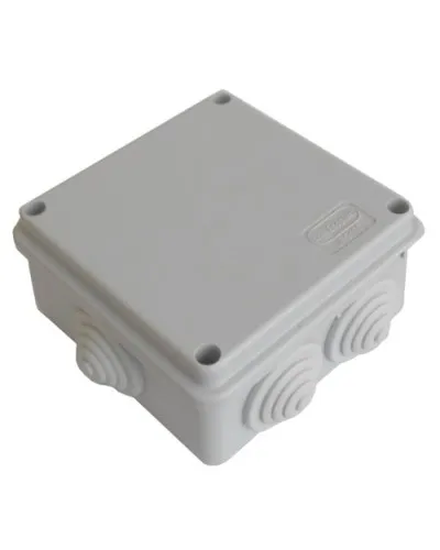 Коробка JBS100 100х100х55, 6 вых., IP55, серая (44007). Коробка монтажная. Экопласт в Ангарске