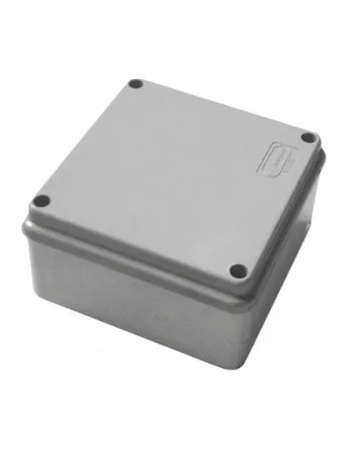 Коробка JBS100 100х100х55, 3P (0,15...2,5мм²) серая (42007HF-GR). Коробка монтажная, огнестойкая, без галогена. Экопласт в Ангарске