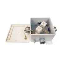КМ-О (8к*10,0)-IP66-120х120, три ввода: Коробка монтажная огнестойкая