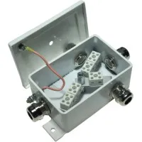 КМ-О (4к)-IP66-d, два ввода: Коробка монтажная огнестойкая